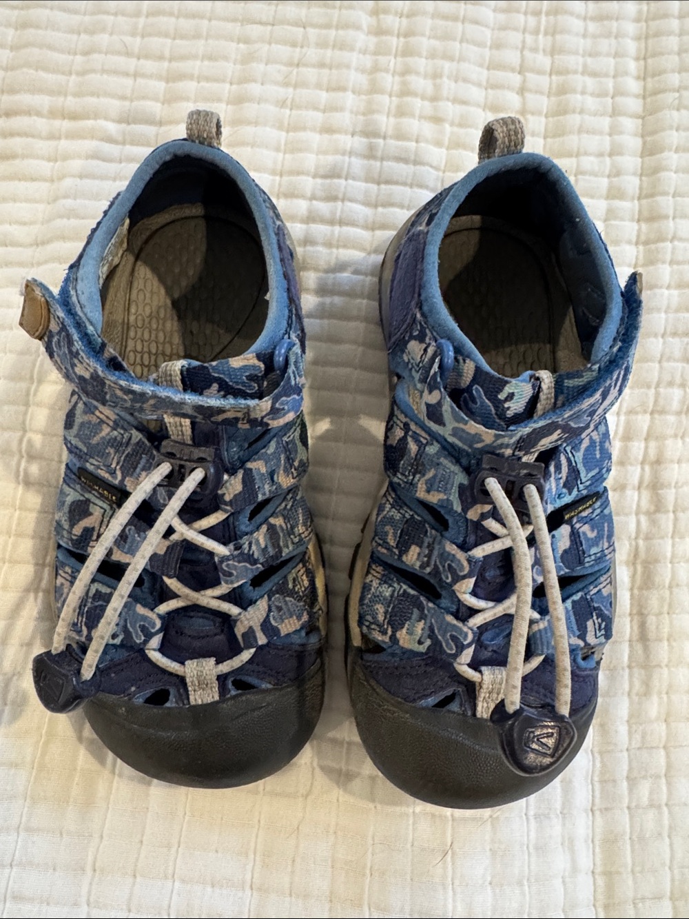 Keen Blue Camo Sandals
